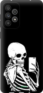 TPU чехол Скелет делает Selfie для Samsung Galaxy A73 A736B - 6535b-2586 изображение 