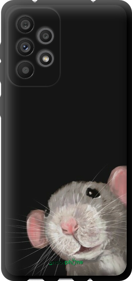 TPU чехол The Peeking Rat для Samsung Galaxy A73 A736B - 6442b-2586 изображение 