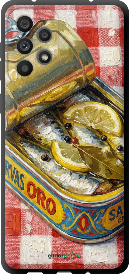 TPU чехол Vintage Sardine Tin Phone для Samsung Galaxy A73 A736B - 6772b-2586 изображение 