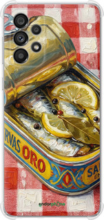 Силіконовий протиударний с посиленими кутами чехол Vintage Sardine Tin Phone для Samsung Galaxy A73 A736B - 6772sp-2586 изображение 