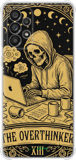 Силикон с усиленными углами чехол The Overthinker для Samsung Galaxy A73 A736B - 6774sp-2586 изображение 