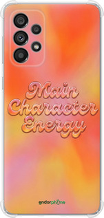 Силикон с усиленными углами чехол Aura Gradient Main Character Energy Aesthetic Y2K для Samsung Galaxy A73 A736B - 6783sp-2586 изображение 
