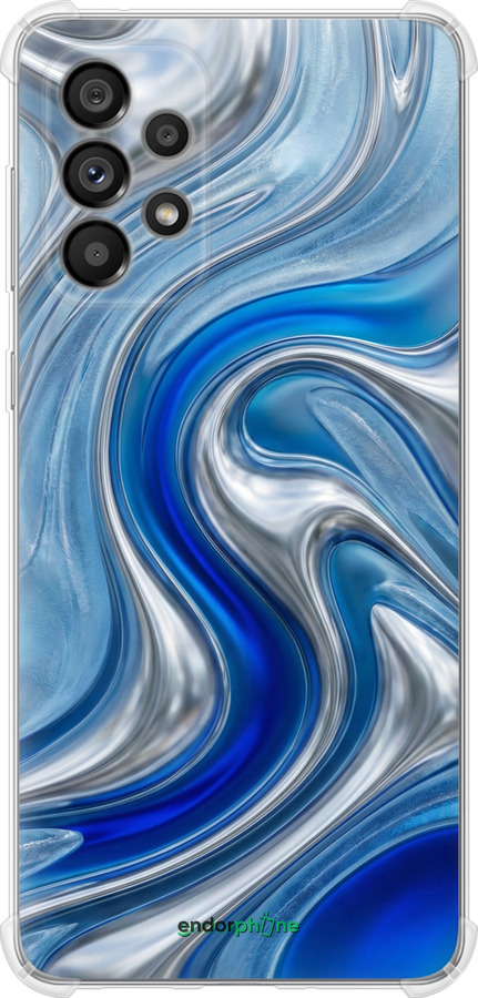 Силикон с усиленными углами чехол Liquid Chrome для Samsung Galaxy A73 A736B - 6781sp-2586 изображение 