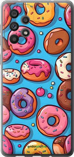 Силіконовий чехол Пончики для Samsung Galaxy A73 A736B - 6318u-2586 изображение 