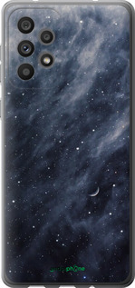 Силіконовий чехол Сині хмари, Синій місяць для Samsung Galaxy A73 A736B - 6398u-2586 изображение 