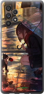 Силиконовый чехол Anime для Samsung Galaxy A73 A736B - 6609u-2586 изображение 