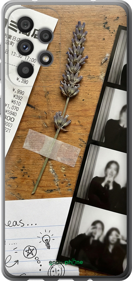 Силіконовий чехол Aesthetic Scrapbook Collage для Samsung Galaxy A73 A736B - 6773u-2586 изображение 