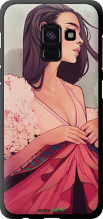 TPU чехол Kelsey Beckett для Samsung Galaxy A8 2018 A530F - 4034b-1344 изображение 