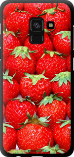TPU чехол Клубника для Samsung Galaxy A8 2018 A530F - 6020b-1344 изображение 