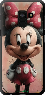 TPU чехол Minnie Mouse для Samsung Galaxy A8 2018 A530F - 6054b-1344 изображение 