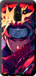 TPU чехол Наруто для Samsung Galaxy A8 2018 A530F - 6274b-1344 изображение 