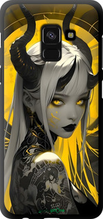 TPU чехол Аниме демон 2 для Samsung Galaxy A8 2018 A530F - 6309b-1344 изображение 