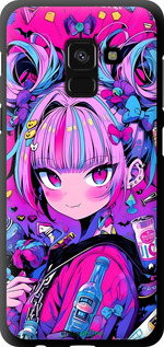 TPU чехол Аніме мілаха для Samsung Galaxy A8 2018 A530F - 6314b-1344 изображение 