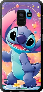 TPU чехол Стич 2 для Samsung Galaxy A8 2018 A530F - 6371b-1344 изображение 