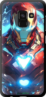 TPU чехол Железный человек для Samsung Galaxy A8 2018 A530F - 6372b-1344 изображение 