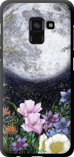 TPU чехол Полночь в саду II для Samsung Galaxy A8 2018 A530F - 6424b-1344 изображение 