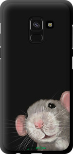TPU чехол The Peeking Rat для Samsung Galaxy A8 2018 A530F - 6442b-1344 изображение 