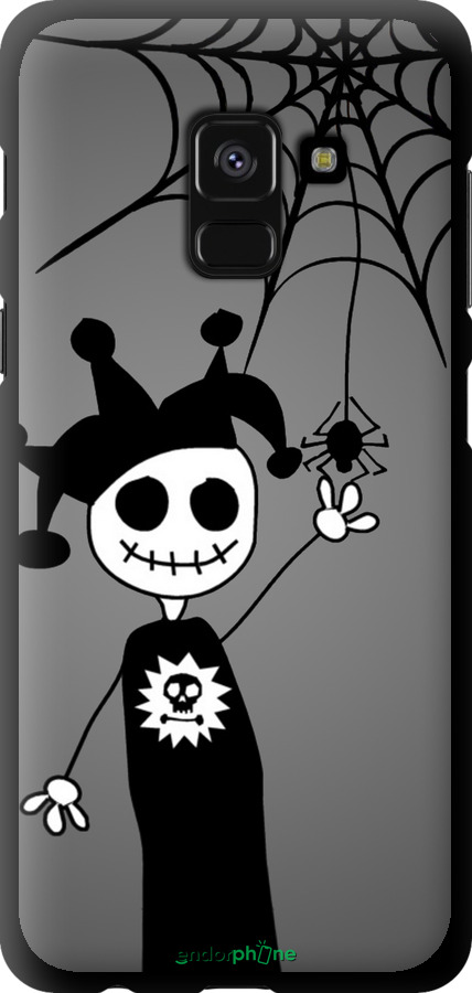 TPU чехол Happy Halloween для Samsung Galaxy A8 2018 A530F - 1188b-1344 изображение 