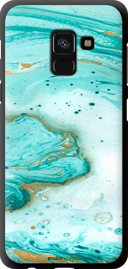 TPU чехол Мраморный для Samsung Galaxy A8 2018 A530F - 4895b-1344 изображение 