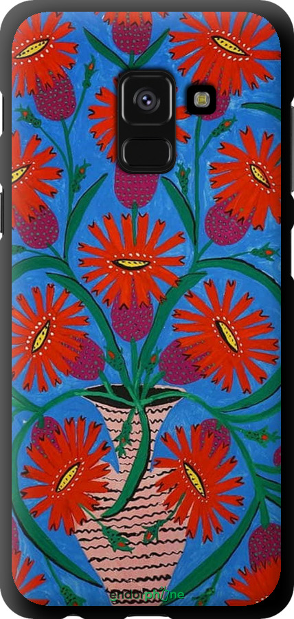 TPU чехол Примаченко для Samsung Galaxy A8 2018 A530F - 5909b-1344 изображение 