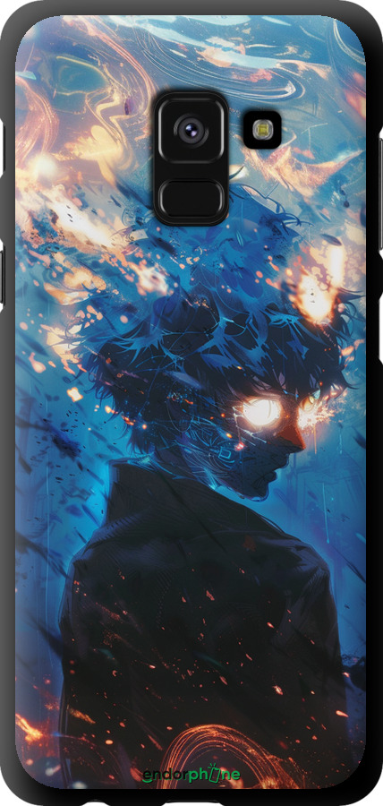 TPU чехол Сатору Годжо для Samsung Galaxy A8 2018 A530F - 6129b-1344 изображение 