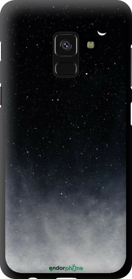 TPU чехол Сині хмари, Синій місяць для Samsung Galaxy A8 2018 A530F - 6396b-1344 изображение 
