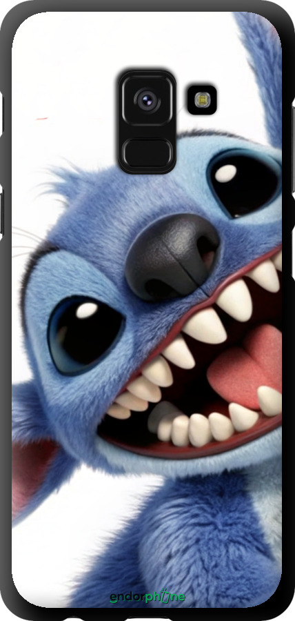 TPU чехол Стіч для Samsung Galaxy A8 2018 A530F - 6684b-1344 изображение 