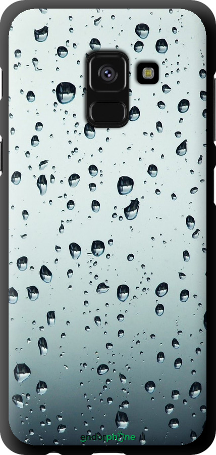 TPU чехол Стекло в каплях для Samsung Galaxy A8 2018 A530F - 848b-1344 изображение 