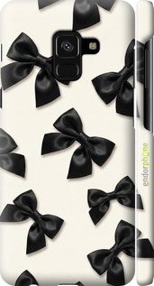3D пластиковый матовый чехол Dark Coquette для Samsung Galaxy A8 2018 A530F - 6765m-1344 изображение 