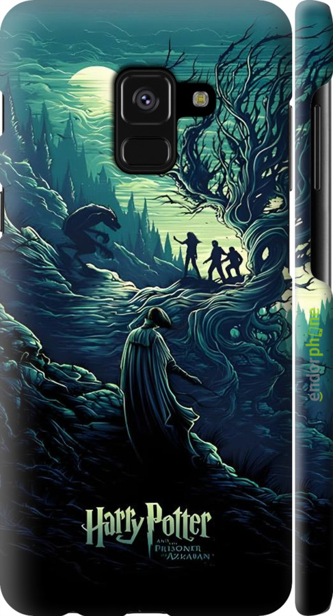 3D пластиковий матовий чехол Гаррі Поттер 3 для Samsung Galaxy A8 2018 A530F - 6338m-1344 изображение 
