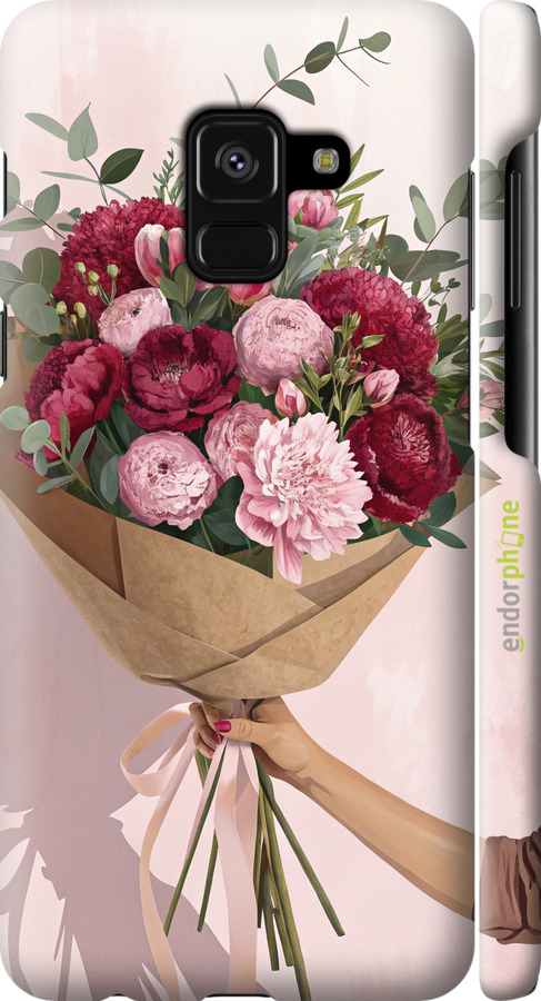 3D пластиковый глянцевый чехол № 6705 для Samsung Galaxy A8 2018 A530F - 6705c-1344 изображение 