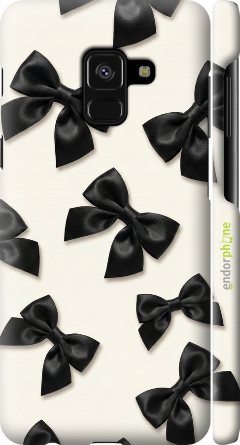 3D пластиковый матовый чехол Dark Coquette для Samsung Galaxy A8 2018 A530F - 6765m-1344 изображение 