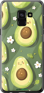 2D пластиковый чехол Авокадо для Samsung Galaxy A8 2018 A530F - 6380t-1344 изображение 
