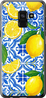 Силиконовый чехол Grocery Girl Italian Summer для Samsung Galaxy A8 2018 A530F - 6766u-1344 изображение 