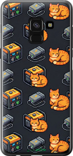 Силиконовый чехол Autonomous Zone для Samsung Galaxy A8 2018 A530F - 6771u-1344 изображение 