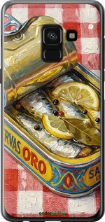 Силіконовий чехол Vintage Sardine Tin Phone для Samsung Galaxy A8 2018 A530F - 6772u-1344 изображение 