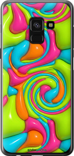 Силіконовий чехол Y2K Jelly Dream для Samsung Galaxy A8 2018 A530F - 6780u-1344 изображение 