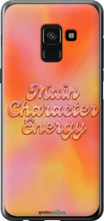 Силиконовый чехол Aura Gradient Main Character Energy Aesthetic Y2K для Samsung Galaxy A8 2018 A530F - 6783u-1344 изображение 