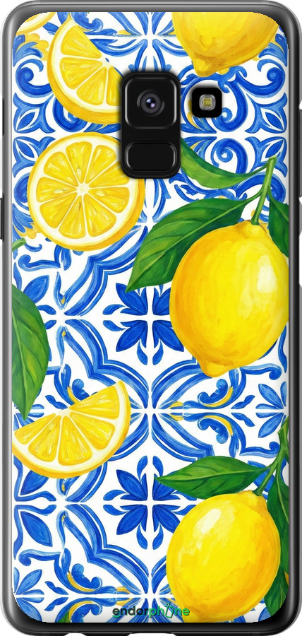 Силиконовый чехол Grocery Girl Italian Summer для Samsung Galaxy A8 2018 A530F - 6766u-1344 изображение 