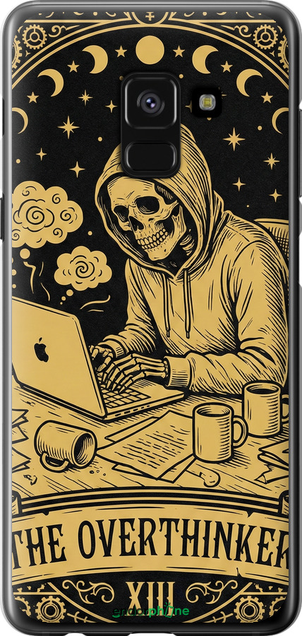 Силиконовый чехол The Overthinker для Samsung Galaxy A8 2018 A530F - 6774u-1344 изображение 