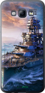 Силіконовий чехол Військовий корабель, world of tanks, wargaming для Samsung Galaxy A8 A8000 - 6461u-135 изображение 