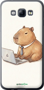 Силиконовый чехол Funny Capybara CEO Working для Samsung Galaxy A8 A8000 - 6777u-135 изображение 