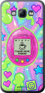 Силиконовый чехол Y2K Aesthetic Retro Pet: Годуй мене кавою для Samsung Galaxy A8 A8000 - 6784u-135 изображение 