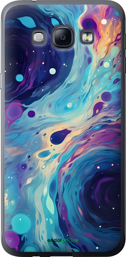 Силиконовый чехол Арт акварель для Samsung Galaxy A8 A8000 - 6329u-135 изображение 