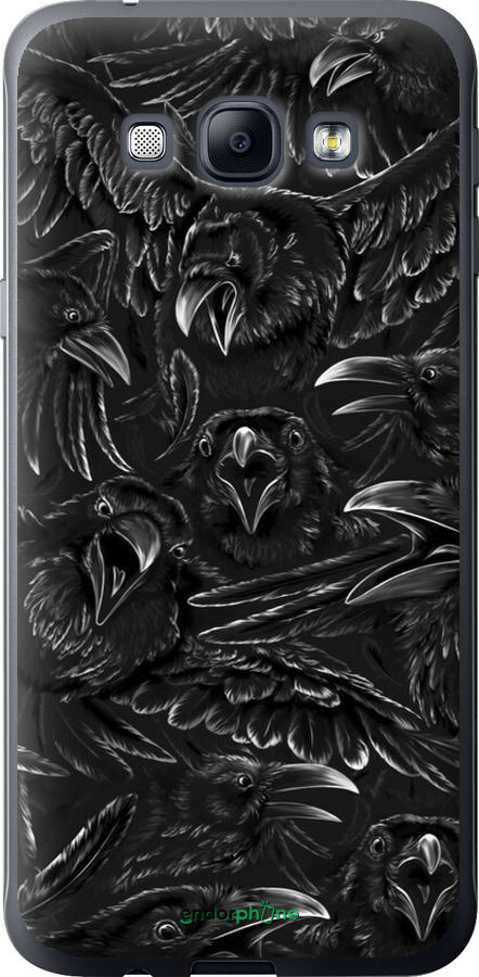 Силіконовий чехол Вороня лють для Samsung Galaxy A8 A8000 - 6474u-135 изображение 