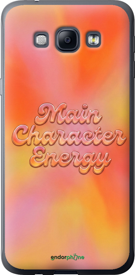 Силиконовый чехол Aura Gradient Main Character Energy Aesthetic Y2K для Samsung Galaxy A8 A8000 - 6783u-135 изображение 