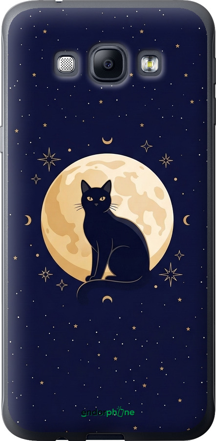 Силіконовий чехол Cute Cat Celestial/Witchy для Samsung Galaxy A8 A8000 - 6787u-135 изображение 