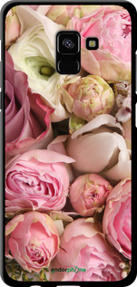 TPU чехол Розы v2 для Samsung Galaxy A8 Plus 2018 A730F - 2320b-1345 изображение 