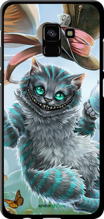 TPU чехол Чеширский кот 2 для Samsung Galaxy A8 Plus 2018 A730F - 3993b-1345 изображение 