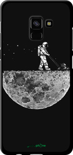 TPU чехол Moon in dark для Samsung Galaxy A8 Plus 2018 A730F - 4176b-1345 изображение 
